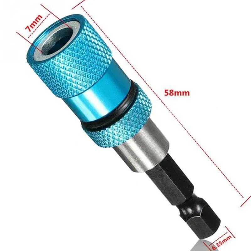 1/4 Inch Hex Shank Screw Depth Magnetic Screwdriver Bit Holder Hex Driver with Drill Bits Bar Extension Electric Screwdriver Bit