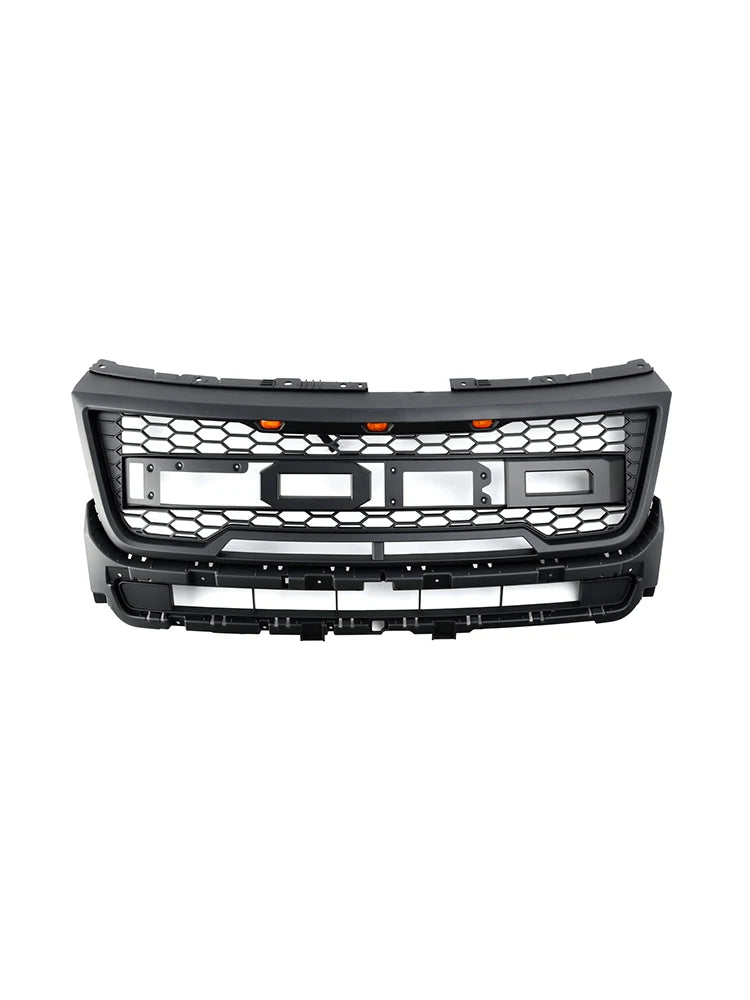 Front Upper Bumper Grille Grill for Ford Explorer 2016-2018 With Lights Letter