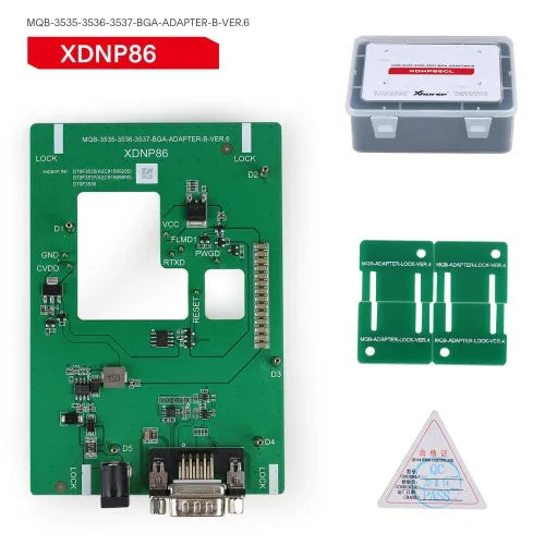 2025 Xhorse MQB48 No Disassembly No Soldering 13 Full Set Adapters XDNPM3GL Work with Multi-Prog, VVDI Prog, Key Tool Plus
