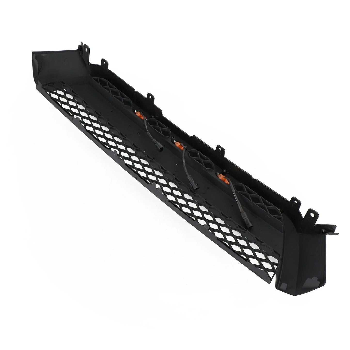 Matte Black Front Bumper LED Light Grille Grill for Toyota 4Runner 2010 2011 2012 2013 with Letter #TO1200367