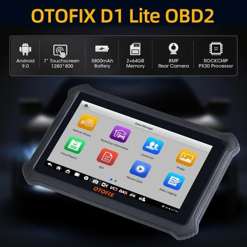 OTOFIX D1 Lite 2025 Bidirectional All System Diagnostic Scan Tool 38+ Special Services Upgrade MaxiCOM MK808BT MK808 Code Reader