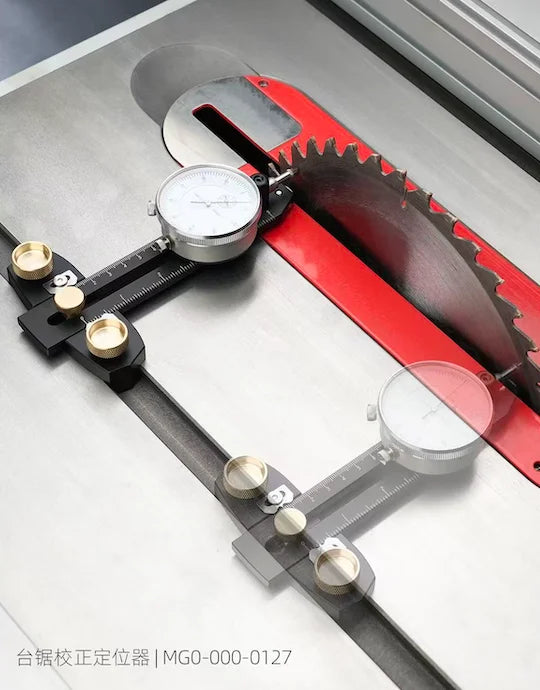 L-HT1281 LISCA Woodworking Table Saw Blade Straightening and Leveling Cutting Board Position Testing Tool Direction Locator Jig, type - Assembly Tools