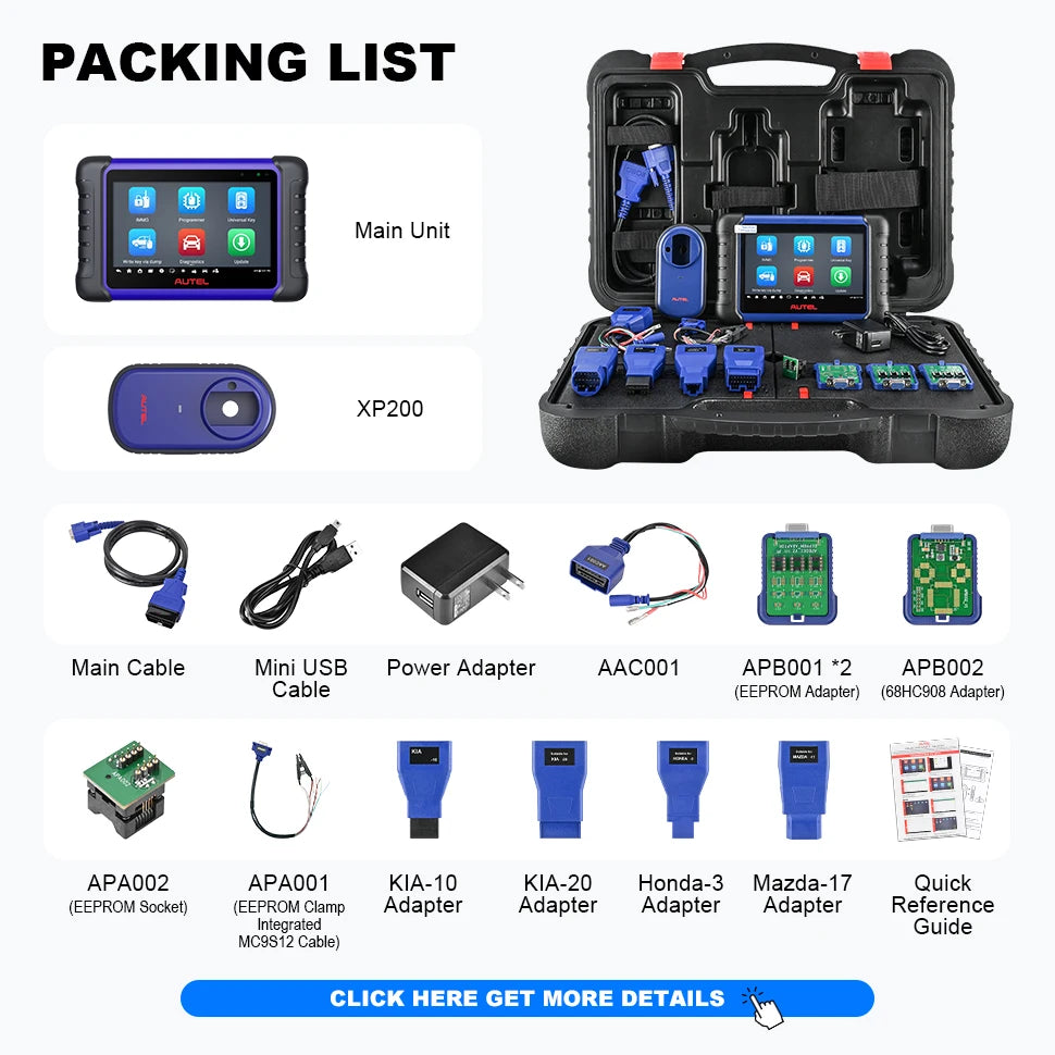 Advanced autel Maxilm IM508S Maxiim Im508 Key Programmer Diagnostic Scanner Tool