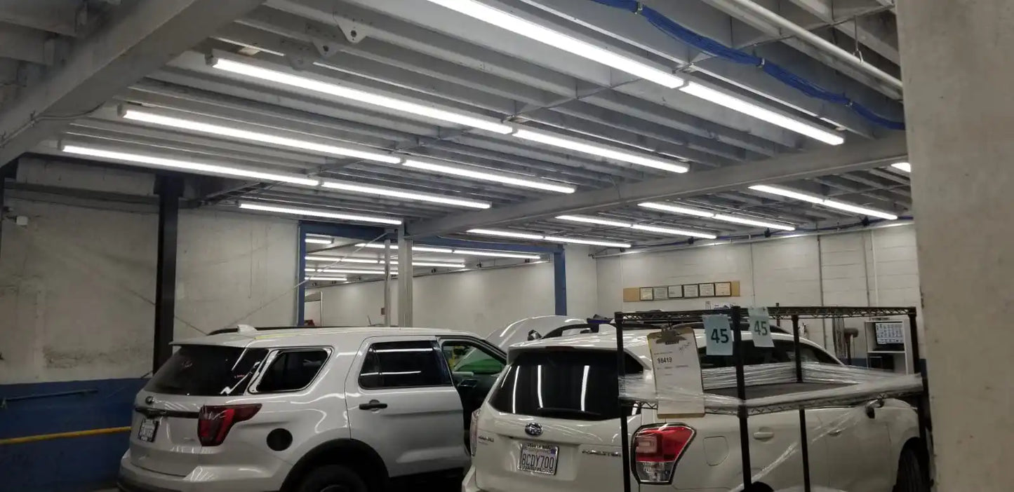 USA Warehouse Modern Lighting Shop Lamp LED Pendant Ceiling Linear Strip Light