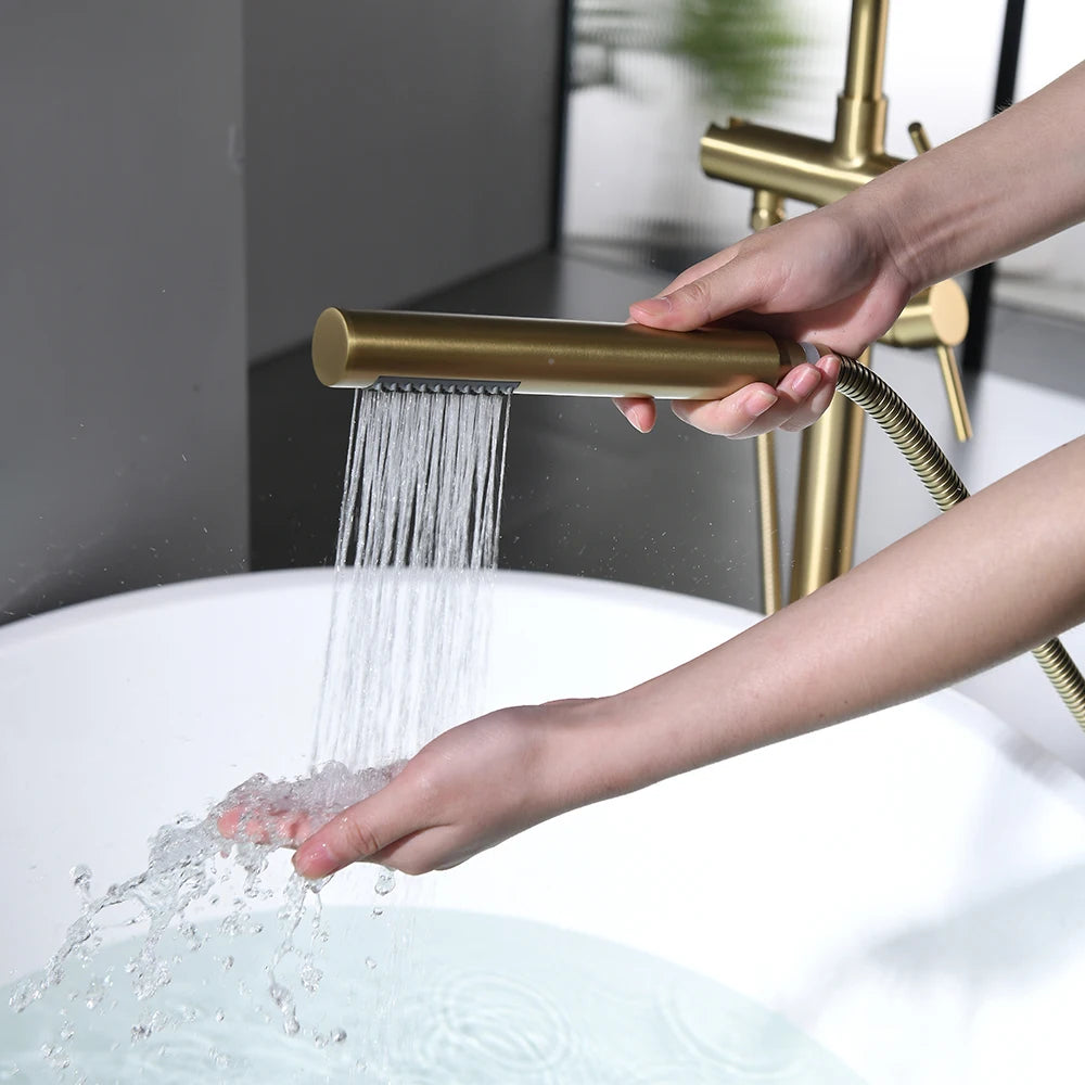 Factory Names CUpc Gold Single Handle Bathtub Shower Faucet