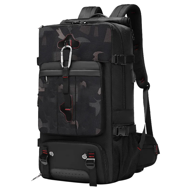 Factory Wholesale 70L Travel Men Big Backpack Waterproof Tactical Outdoor Camping Travel Hiking Backpack for Men
