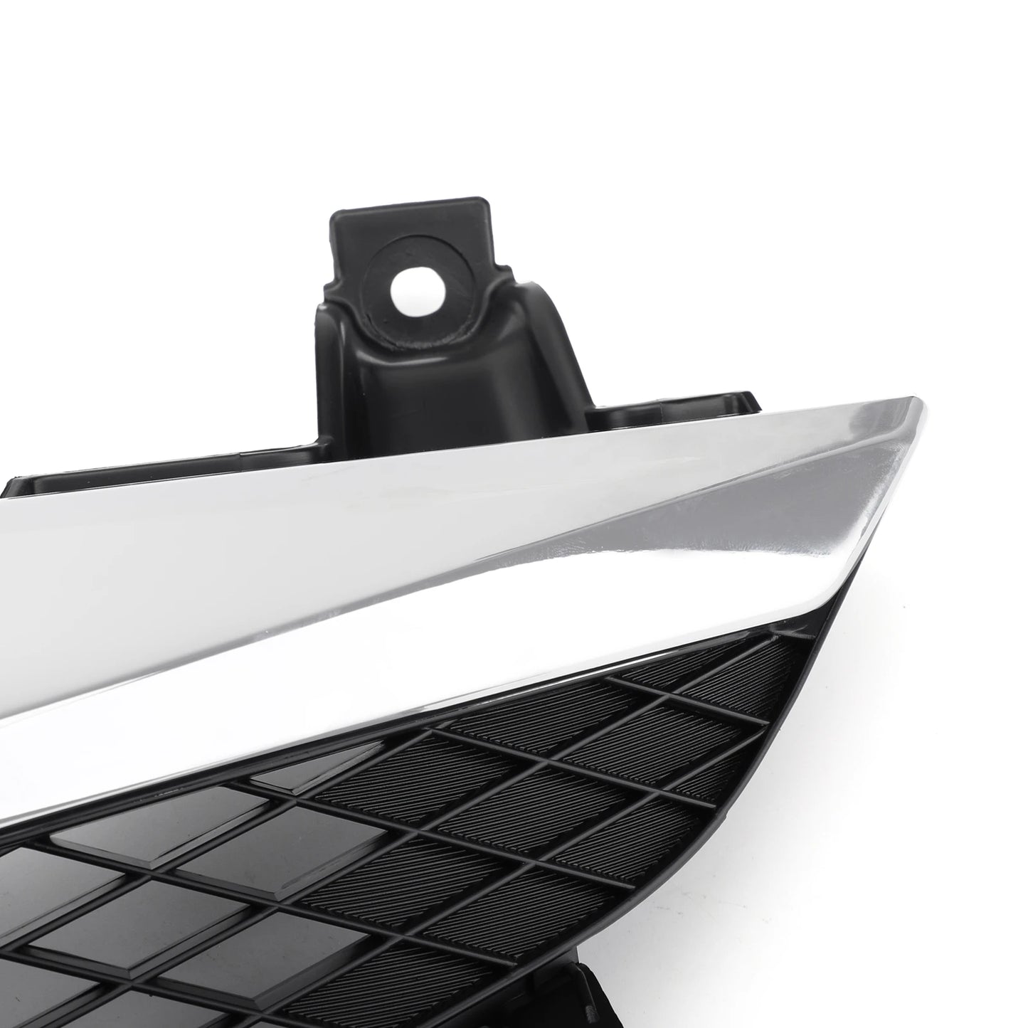 Areyourshop Front Bumper ABS Grille Grill Replacement for Honda Civic Sedan 4 Door 2009 2010 2011 With Logo