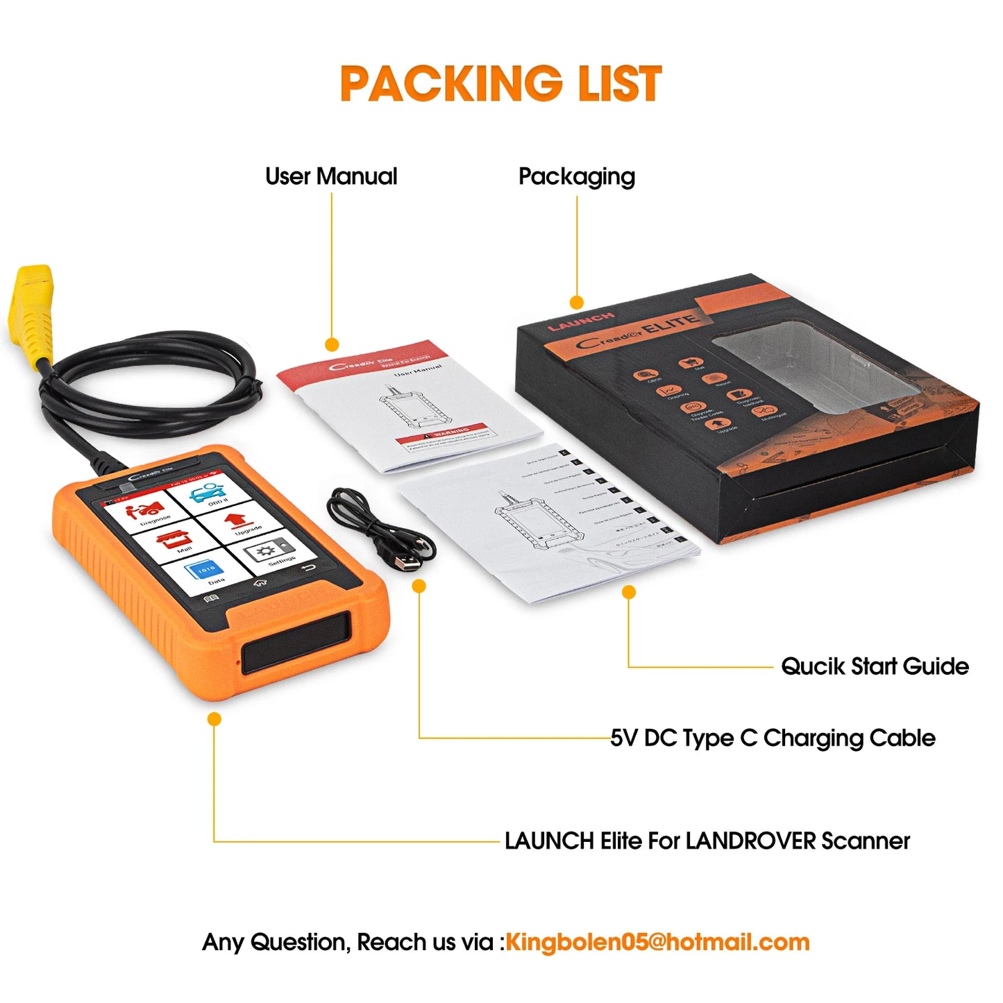 2025 Original Launch CRE Elite for Land Rover Jaguar Obd2 Scanner Auto Diagnostic Tool All Service Lifetime Free Update