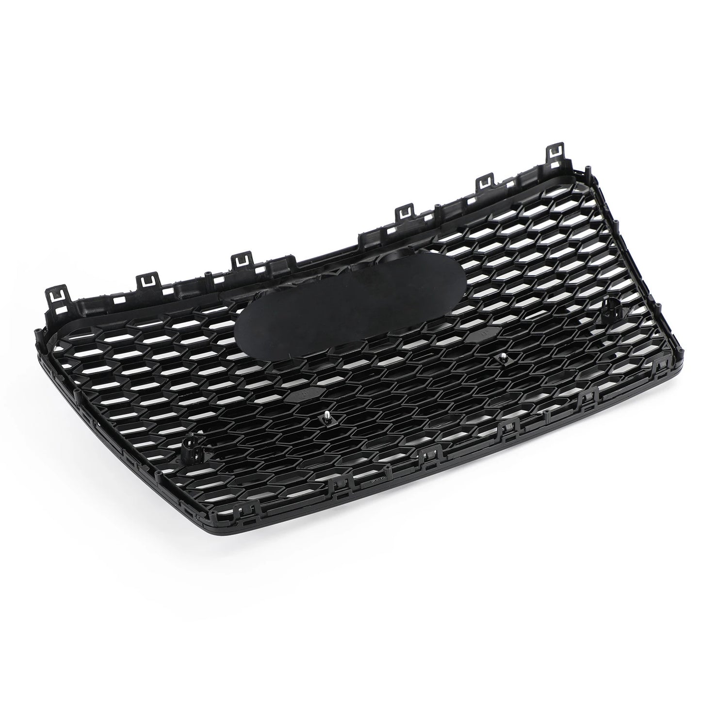 For Audi A7/S7 2012 2013 2014 2015 RS7 Style Honeycomb Sport Mesh Hex Grille Grill Black With Letter