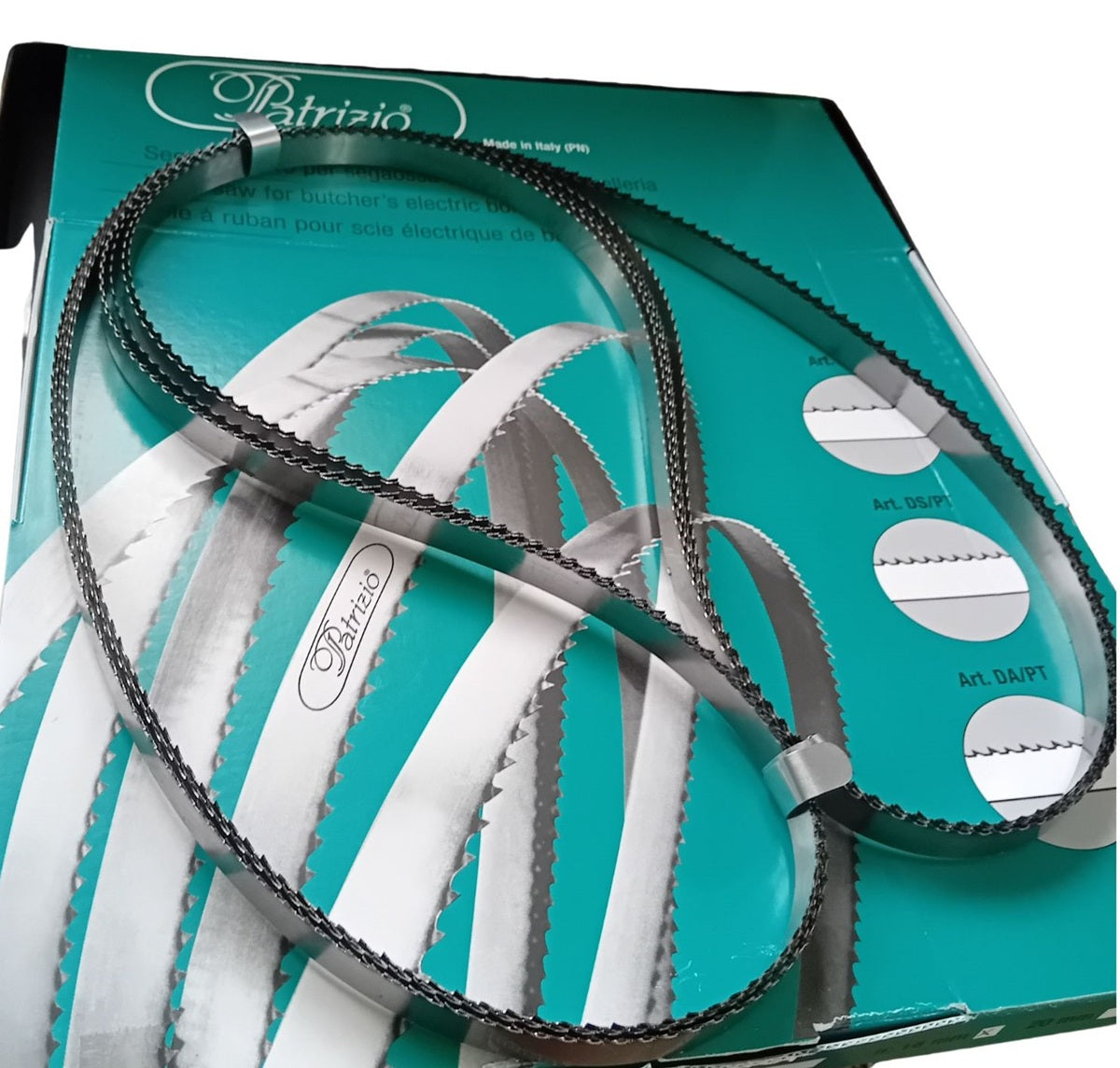 Lame segaossa punte temprate mm 1820x20 PATRIZIO (1 conf. 5 pz.)