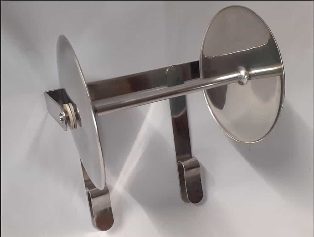 Portaspago inox 18/8 normale, misura standard Art. 102 Lonatini