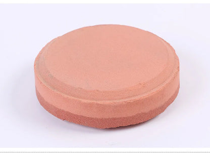 Double Sides 400 1000 180 320 Grits Outdoor Tool Round Hand Held White Corundum Whetstone Sharpening Stone