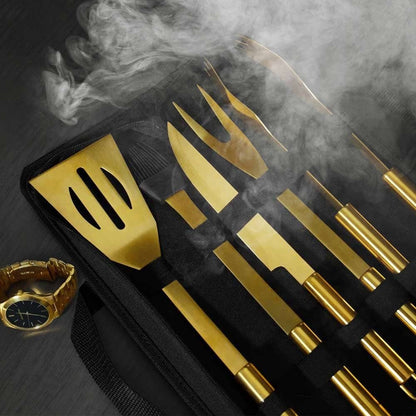 Attrezzi BBQ del milionario