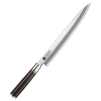 coltello sashimi Xinzuo 270 mm con fodero in legno -