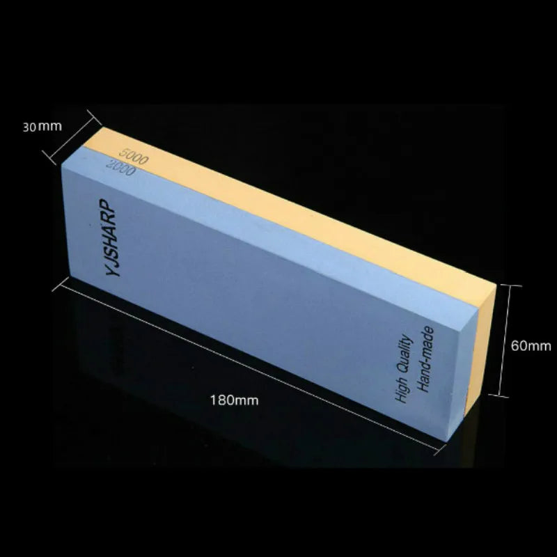 ADAEE Double Sides Combination Whetstone for Kitchen Knives Garden Tools Size 180*60*30mm