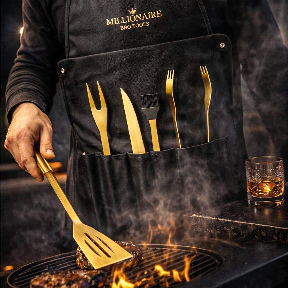 Attrezzi BBQ del milionario