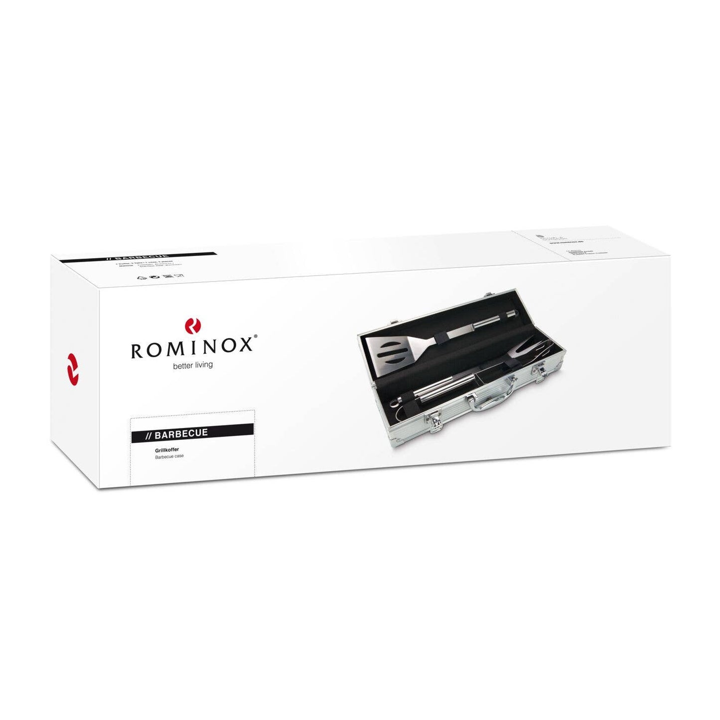 Set professionale per barbecue ROMINOX® in valigetta di alluminio