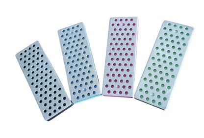 set lime diamantate per bordi da sci professionale 4 pezzi DMT LX1625