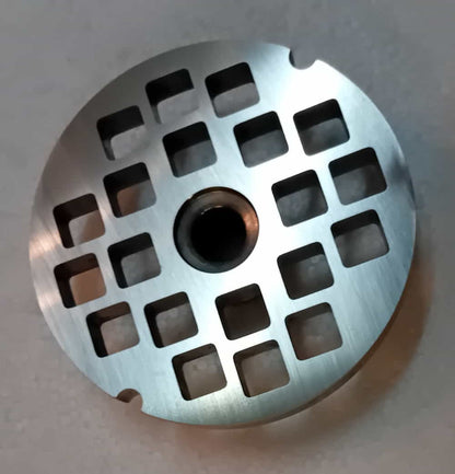 PIASTRA INOX PER TRITACARNE FAPATOOLS  MOD. 22 FORO Q10 mm