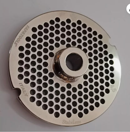 PIASTRA INOX PER TRITACARNE FAPATOOLS  MOD. 32 FORO DA 4,5 mm