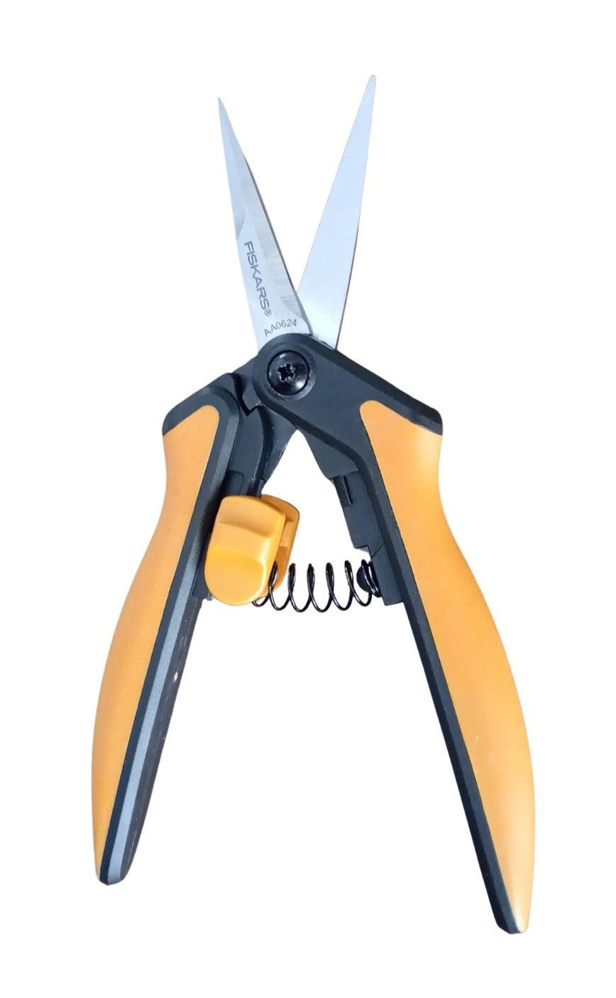 Fiskars Cesoie da rifinitura Fiori bonsai lavori potatura di con Microtip SP13,