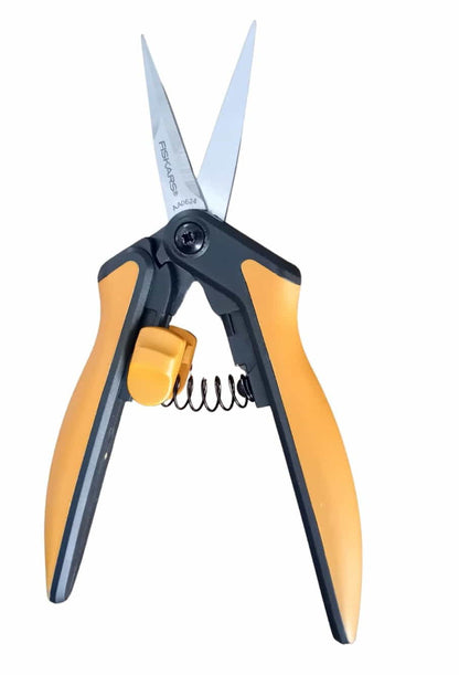 Fiskars Cesoie da rifinitura Fiori bonsai lavori potatura di con Microtip SP13,