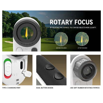 Best Selling Golf and Hunting Laser Range Finder Hot 905nm Industrial Rangefinder with LCD Display Mini Golf Rangefinder