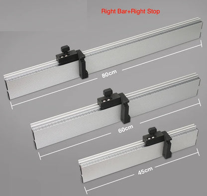 L-HT106 Table Saw Bar Fence with Ruler and Stop t Track