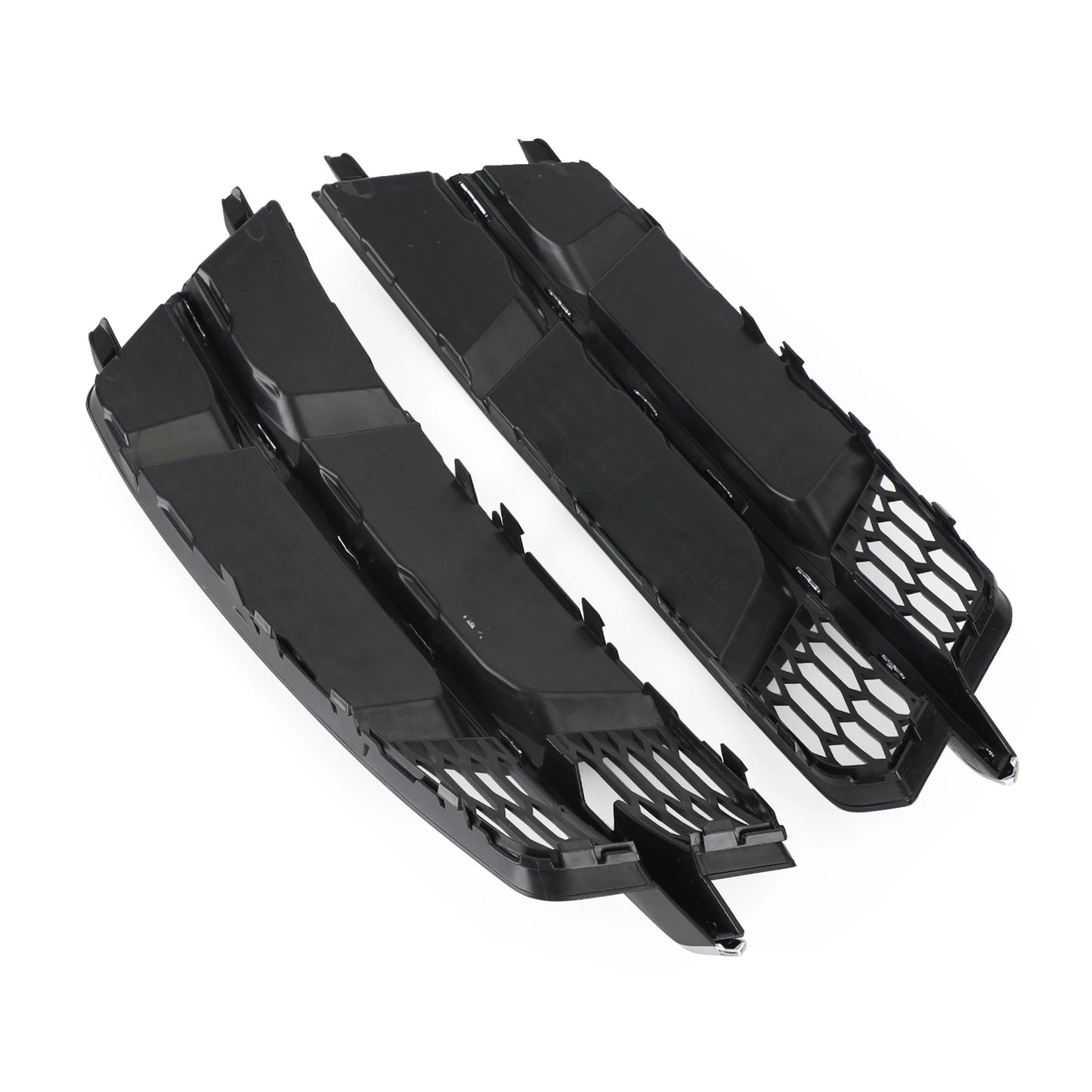 Areyourshop 4G0807681AN 4G0807682AN Front Bumper Lower Grille Grill for Audi A6 (C7) S-LINE 2014-2018 (For S-Line Bumper Only)