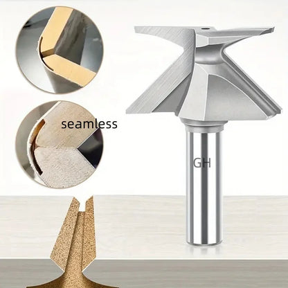 R18 R30 Woodworking Circular Bending Grooving Tool Arc Wood Bending Integrated Forming Router Bits