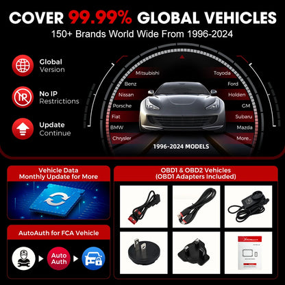 2025 New Launch X-431 PRO V5.0 8" Tablet Automotive OBD OBD2 Diagnostic Car Scanner X431 V5.0 Auto Car Diagnostic Tool