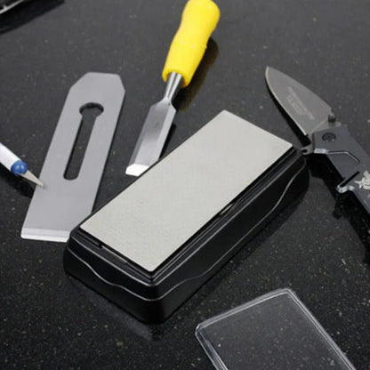 TAIDEA Diamond Double Side 360# 600# Knife Sharpening Stone Anti-slip Base Design With Shell Whetstone Sharpener TG0831