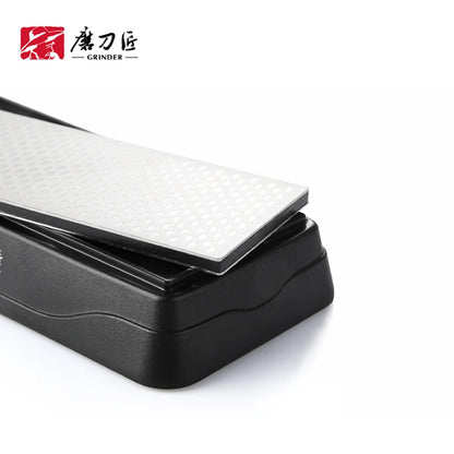 TAIDEA Diamond Double Side 360# 600# Knife Sharpening Stone Anti-slip Base Design With Shell Whetstone Sharpener TG0831