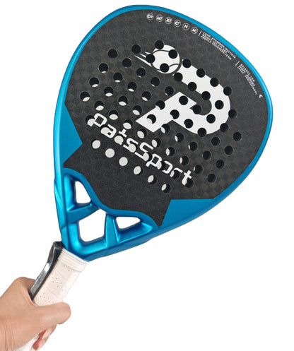 RTS Wholesale 12K Carbon Fiber Hard Eva Inner Core Diamond Shape Padel Racket for Professional