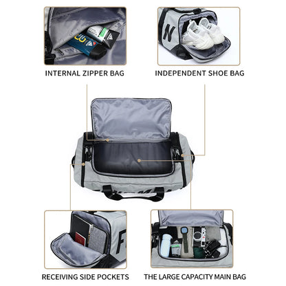 Jiu-Jitsu 40L Gym Crossfit Bag Carry on Travel Backpack Duffle Bag for Men Gym Bag