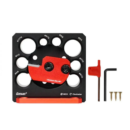 L-HT221-2 Square Carbide Insert Dowel Maker Dowel Plate Wood Raw Materials Rods Wood Sticks Maker Dowel Round Bar Auxiliary Tool