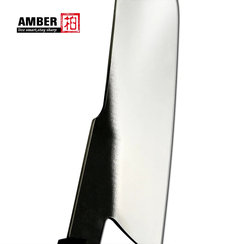 Octagon Olive Wood Handle Korouchi 440C High Carbon Stainless Steel NAKIRI CHEF KNIFE