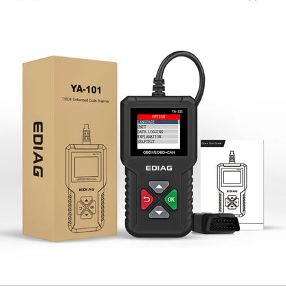 Best Selling Product 2025 EDIAG YA101 OBDII Car Code Reader Full Diagnostic OBD2 Scanner for Automotive Engine Diagnostic Tool