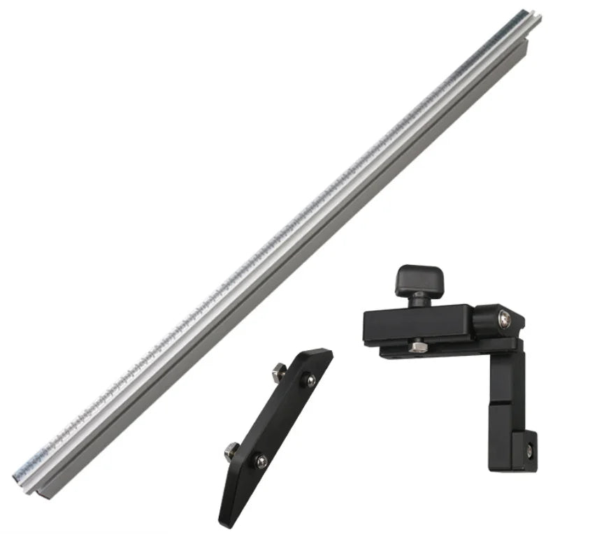 L-HT106 Table Saw Bar Fence with Ruler and Stop t Track