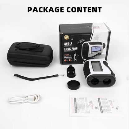 Handheld Golf Range Finder with Long Scope 905nm Laser Measure LCD Display Laser Rangefinder