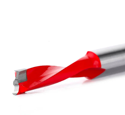 Tideway 1pc Woodworking Forstner Gang Drill Bits Alloy Hole Opener 70mm Total Length Router Bit for Wood Carbide Row Drill