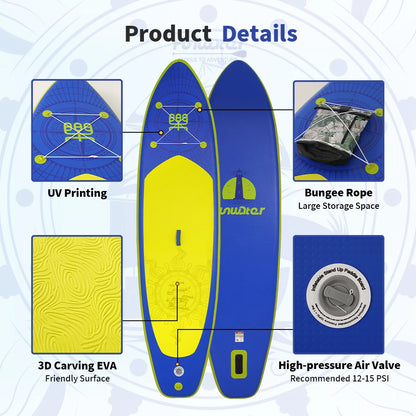 US Free Shipping Dropshipping Wholesale sup Waterplay Surfing Surfboard Stand up Paddle Board Surf Board Paddle Board Inflatable