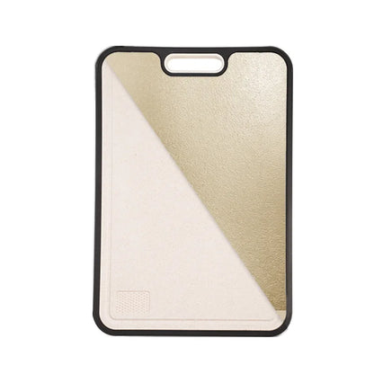 Double-Sided Titanium Cutting Board Antibacterial and Mildew Resistant Kitchen Board Made From Wheat Straw