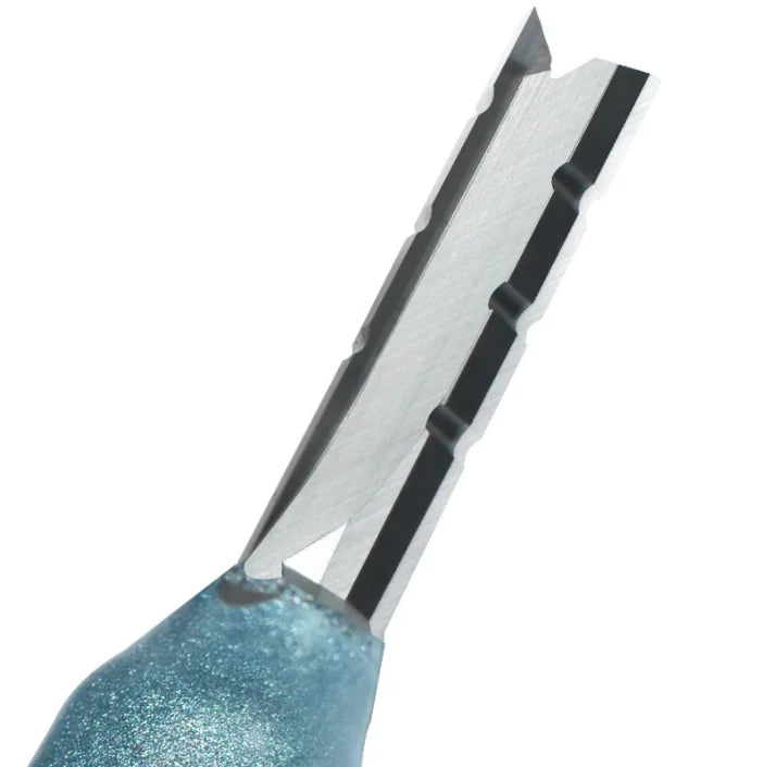 Tideway Industrial Grade TCT 3 Flute 1/2 Inch Shank Straight Milling Cutter Tungsten Carbide End Mill for Woodworking