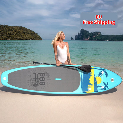EU Free Shipping Dropshipping Factory CE Waterplay Surfing sup Stand up Paddle Board Surfboard Paddle Surf Inflatable sup
