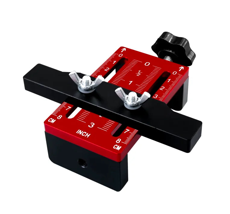 L-HT228 Cabinet Door Mounting Jig Drilling Fixed Clamp Locker Door Installation Locator Aluminum Woodworking Right Angle Clamp