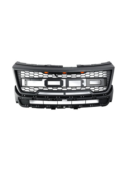 Front Upper Bumper Grille Grill for Ford Explorer 2016-2018 With Lights Letter