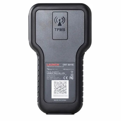 2025 CRT5011E TPMS Sensor Relearn Tool with 315+433MHz Support Read/Activate/Program/Relearn/Reset Key Fob Test Code Reader