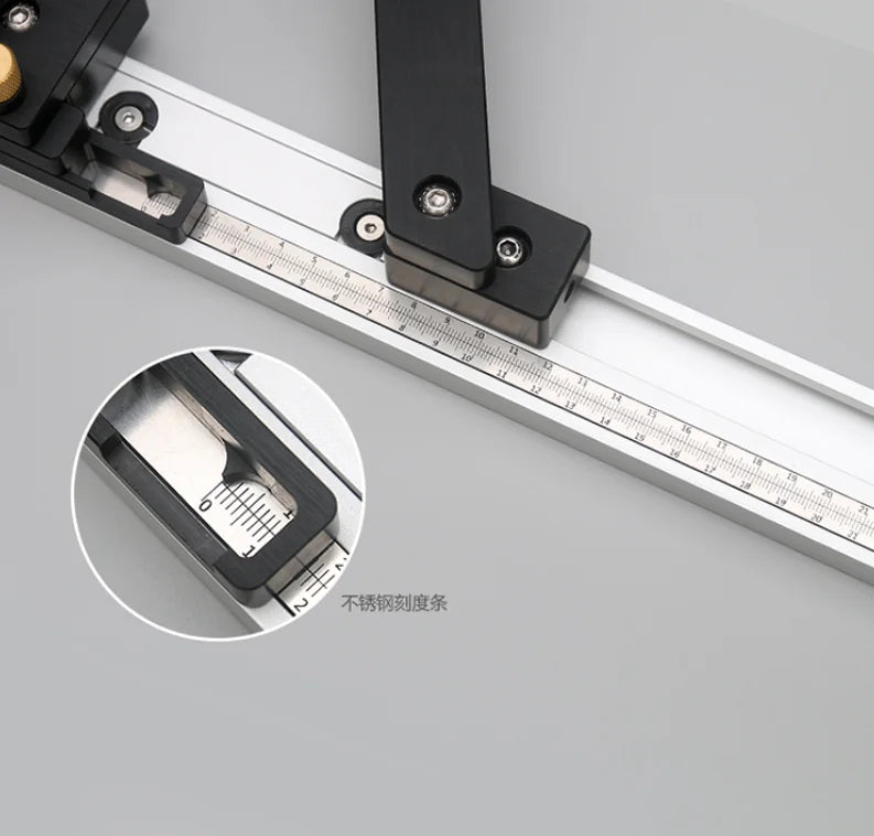 L-HT104 LISCA WNEW Brand Table Saw Bar T-Track and Miter Track for Router Tables and Woodworking Tool Tables