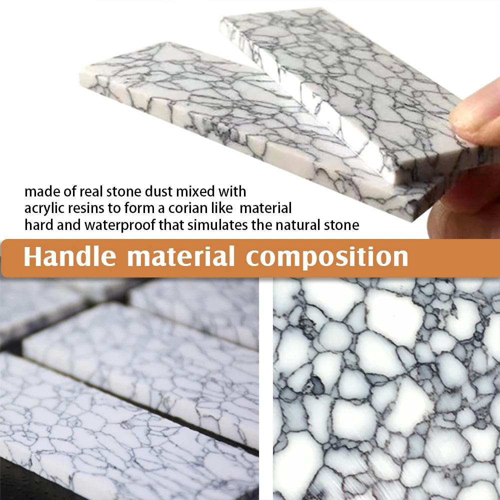 6 Inch Super Sharp All Purpose 67 Layers Damascus VG 10 Steel Kitchen Utility Knife with Turquoise Stone Handle